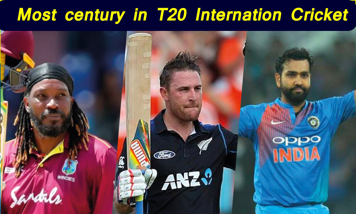 Most century in t20